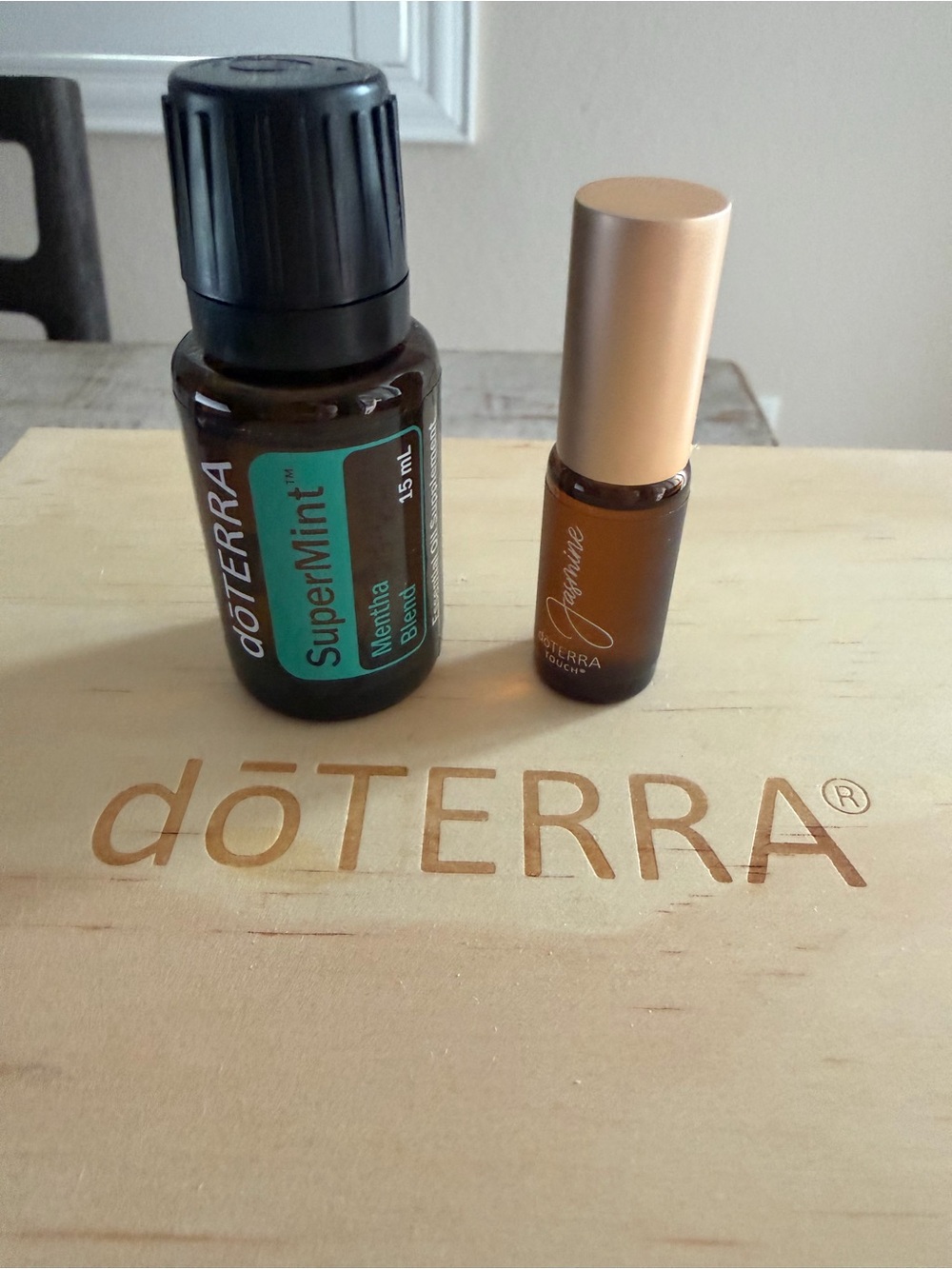 Doterra SuperMint Oil 15ml, exp 2030. Jasmine touch 4ml is free!